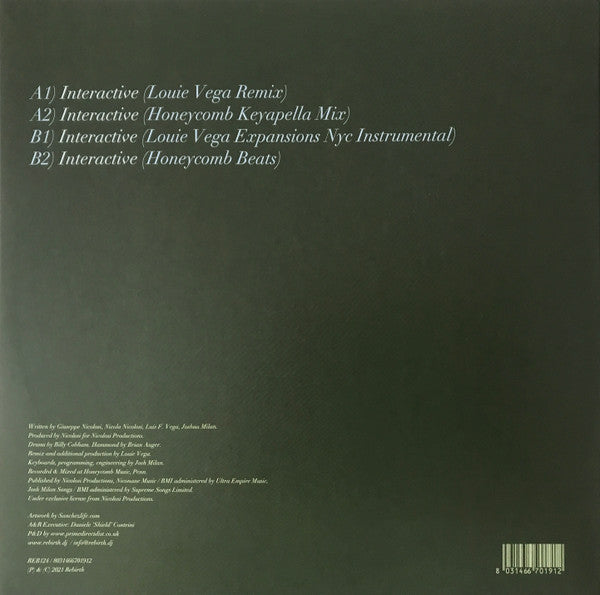Billy Cobham Feat. Novecento : Interactive (The Louie Vega Remixes) (12")