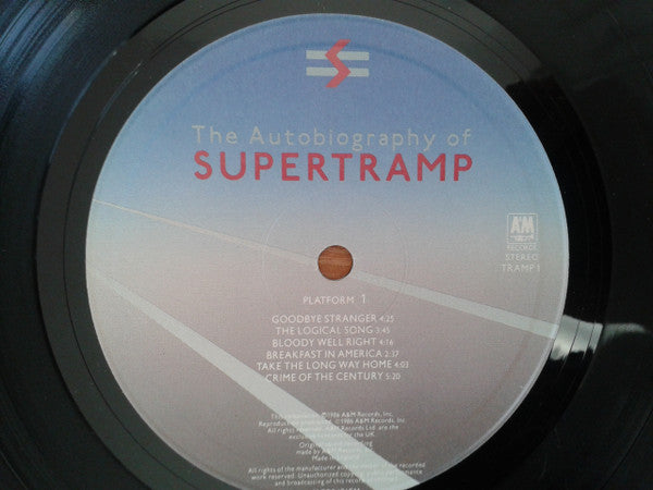 Supertramp : The Autobiography Of Supertramp (LP, Comp)