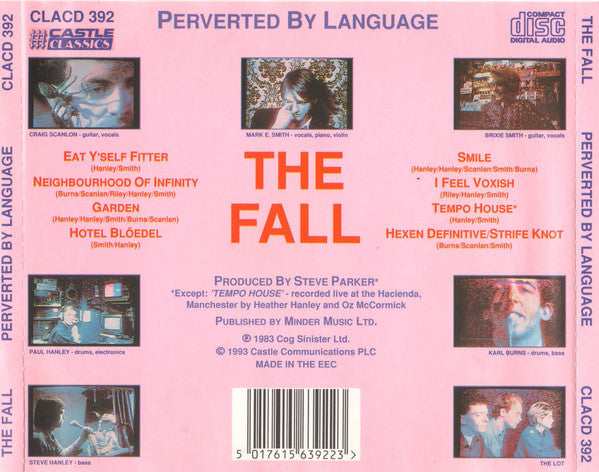 The Fall : Perverted By Language (CD, Album, RE)
