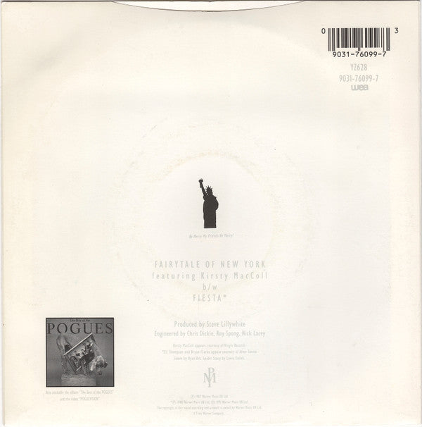 The Pogues : Fairytale Of New York (7", Single, RE)