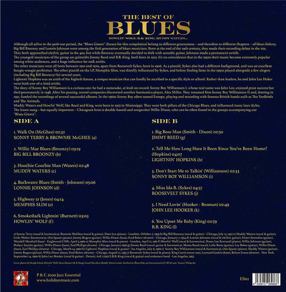 Various : The Best Of Blues (LP, Comp, RM)