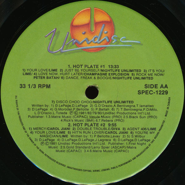 Tantra (2) / Various : Hills Of Kat Mandu (Remix) / Hot Plate #1 / Hot Plate #2 (12", Comp, P/Mixed, RE, Gre)