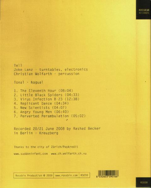 Tell (4) : Tonal - Nagual (CD, Album)
