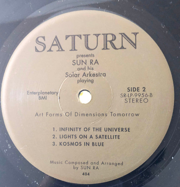 Sun Ra And His Solar Arkestra* : Art Forms Of Dimensions Tomorrow (LP, Album, RE, 180)