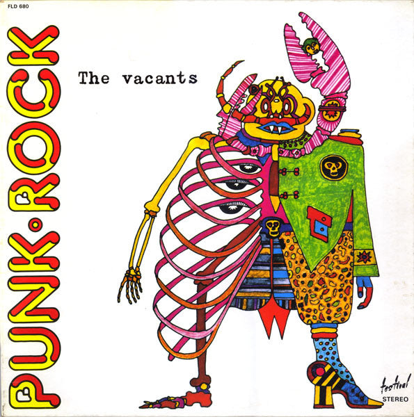 The Vacants : Punk.Rock (LP, Album, Gat)