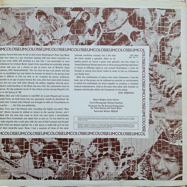 Colosseum : Those Who Are About To Die Salute You (LP, Album, B3 )