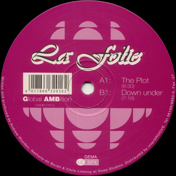 La Folie : The Plot (12")