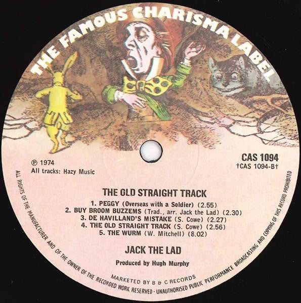 Jack The Lad : The Old Straight Track (LP, Album)