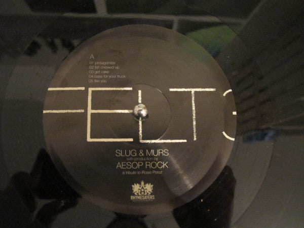 Slug & Murs With Production By Aesop Rock : Felt (2) : Felt 3: A Tribute To Rosie Perez (2xLP, Album)