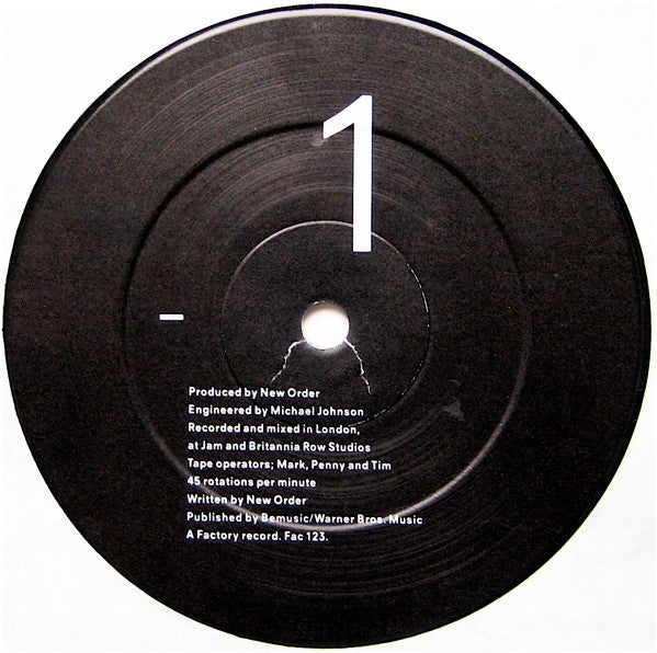 New Order : The Perfect Kiss (12", Single, Blu)