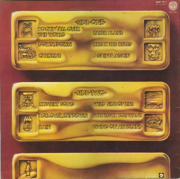 Status Quo : 12 Gold Bars (LP, Comp, Spa)
