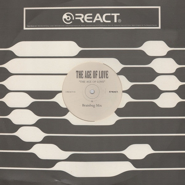 Age Of Love : The Age Of Love (12", Promo)