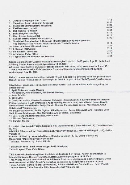 Various : Sound Of ?!?!?!? (CDr, Comp)