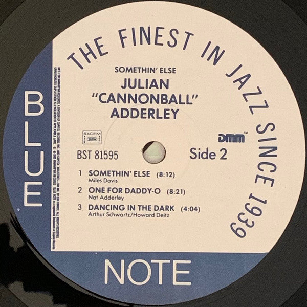 Cannonball Adderley : Somethin' Else (LP, Album, RE, RM, DMM)