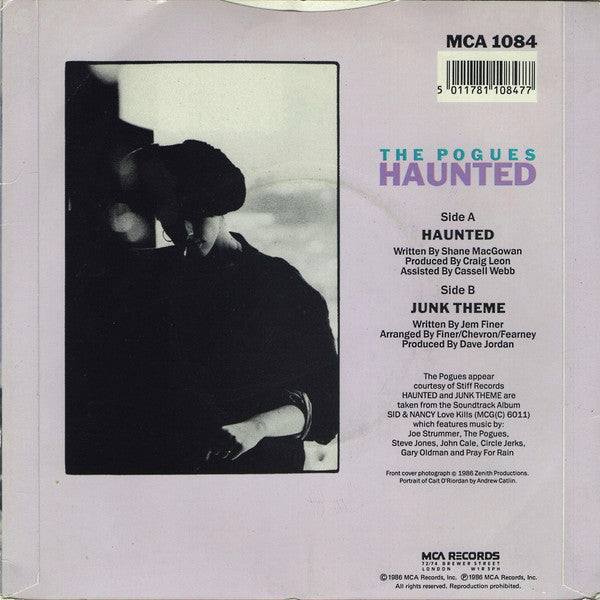 The Pogues : Haunted (7", Single, Sil)