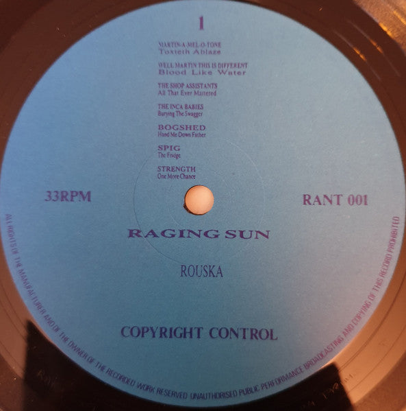 Various : Raging Sun (LP, Comp, RE)
