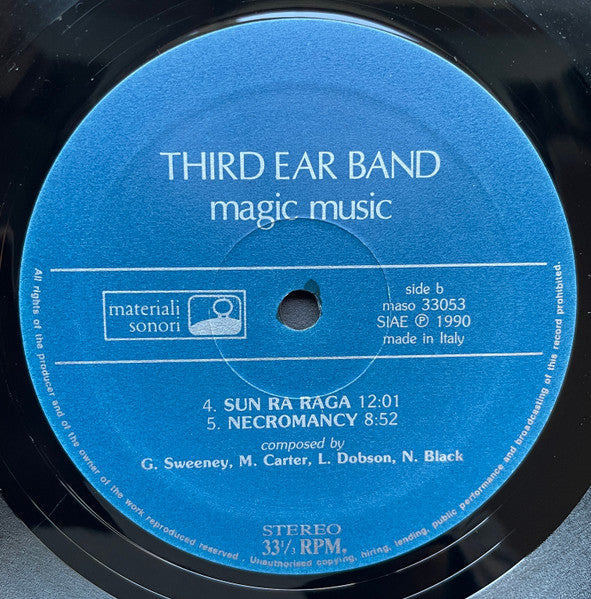 Third Ear Band : Magic Music (LP, Album)