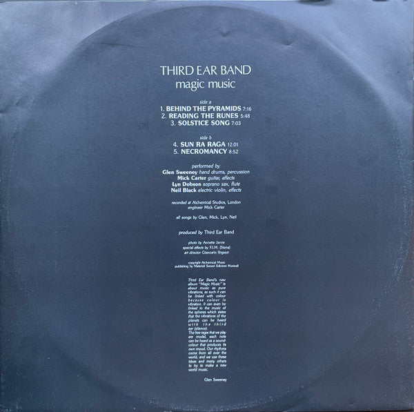Third Ear Band : Magic Music (LP, Album)