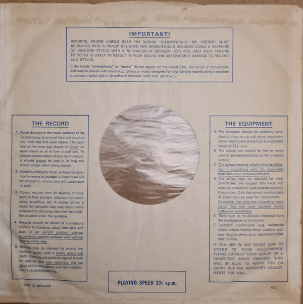 The Association (2) : Insight Out (LP, Mono)