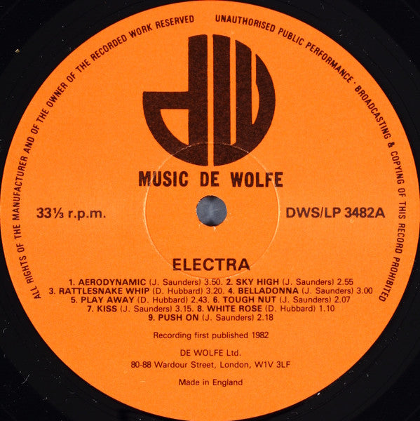 Rubba : Electra (LP)