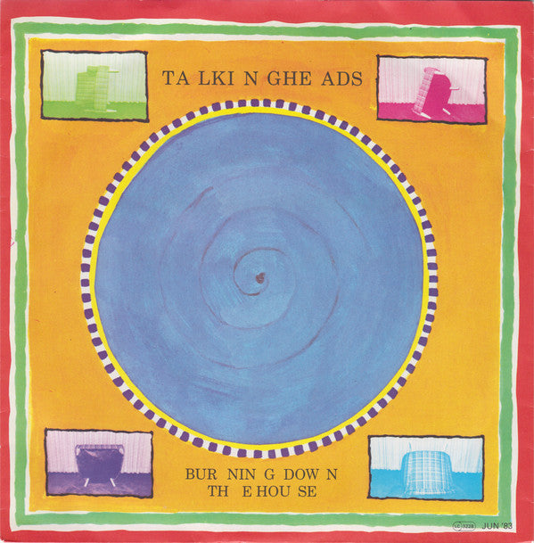 Talking Heads : Burning Down The House (7", Single)