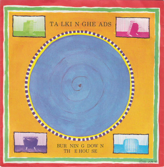 Talking Heads : Burning Down The House (7", Single)
