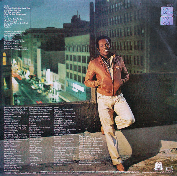 Lou Rawls : Now Is The Time (LP, Album)