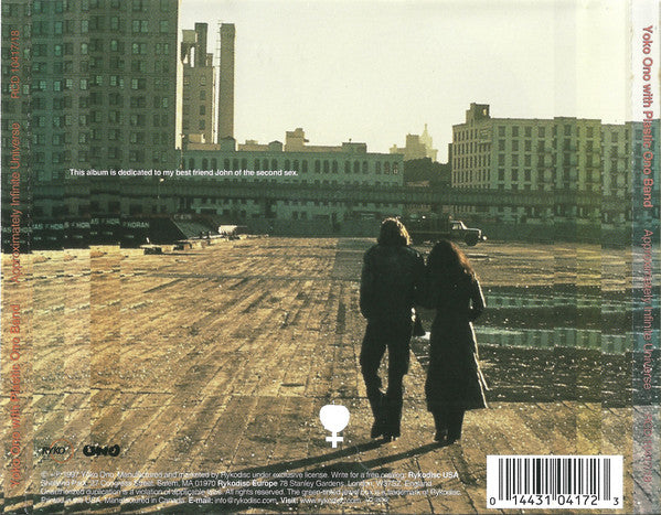 Yoko Ono With Plastic Ono Band* : Approximately Infinite Universe (2xCD, Album, Num, RE, RM)