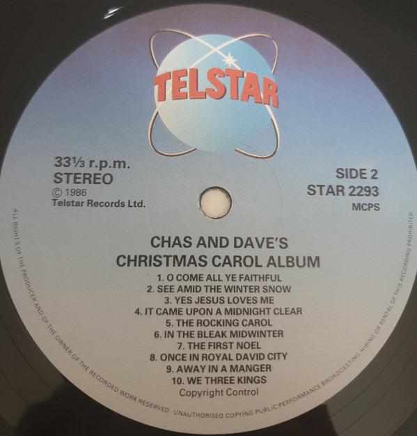 Chas & Dave* : Chas And Dave's Christmas Carol Album (LP)