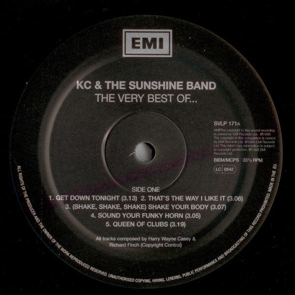 KC & The Sunshine Band : The Very Best Of (2xLP, Comp)