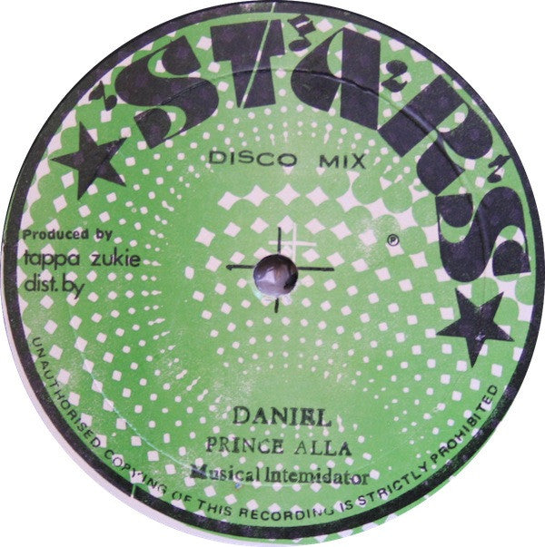 Prince Alla / Tapper Zukie : Daniel / Black Man (12", Gre)