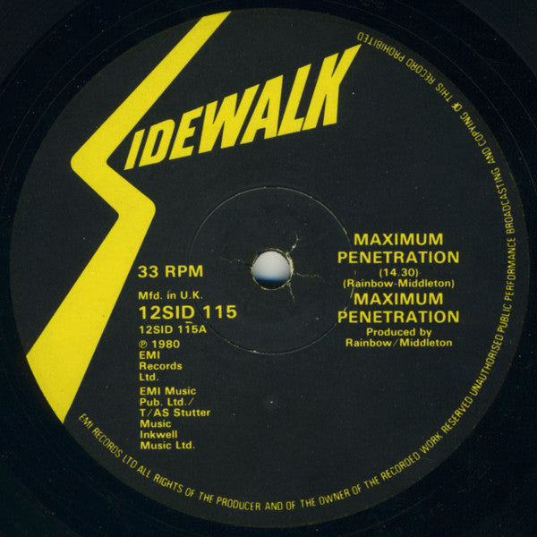 Maximum Penetration : Maximum Penetration (12")