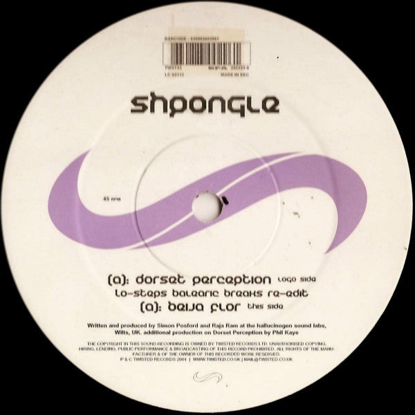 Shpongle : Dorset Perception / Beija Flor (12")