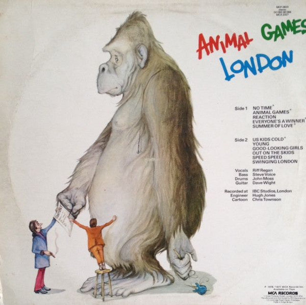 London (4) : Animal Games (LP, Album)