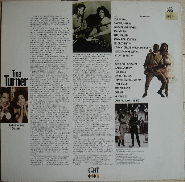 Tina Turner : The Ike & Tina Turner Sessions (LP, Comp)