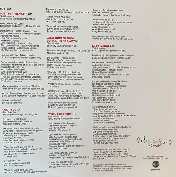 Del Shannon : Rock On! (LP, Album, RSD, Ltd, RE, Red)