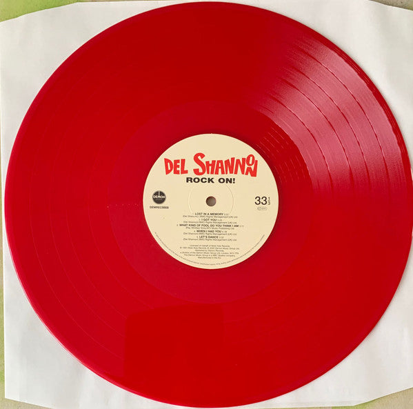 Del Shannon : Rock On! (LP, Album, RSD, Ltd, RE, Red)