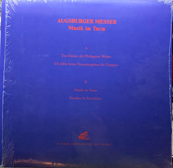 Augsburger Messer : Musik Im Turm (12", EP)