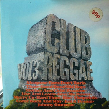 Various : Club Reggae Vol 3 (LP, Comp)