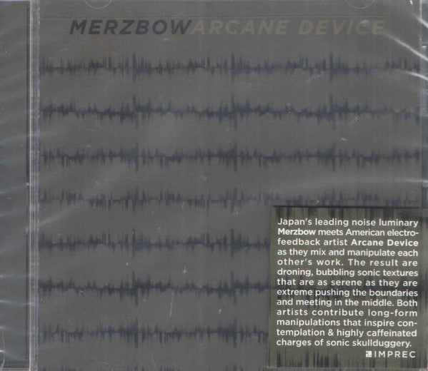 Merzbow + Arcane Device : Merzbow + Arcane Device (CD, Album)