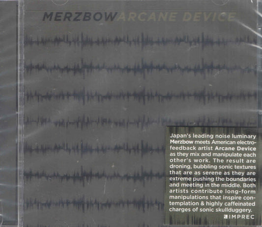 Merzbow + Arcane Device : Merzbow + Arcane Device (CD, Album)