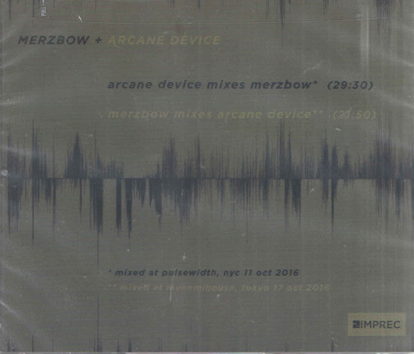 Merzbow + Arcane Device : Merzbow + Arcane Device (CD, Album)