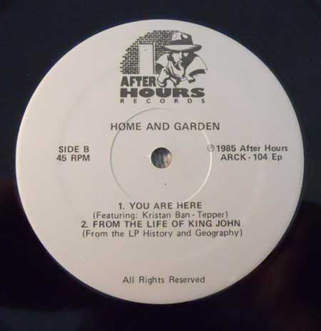 Home And Garden : Hideout (12", EP)