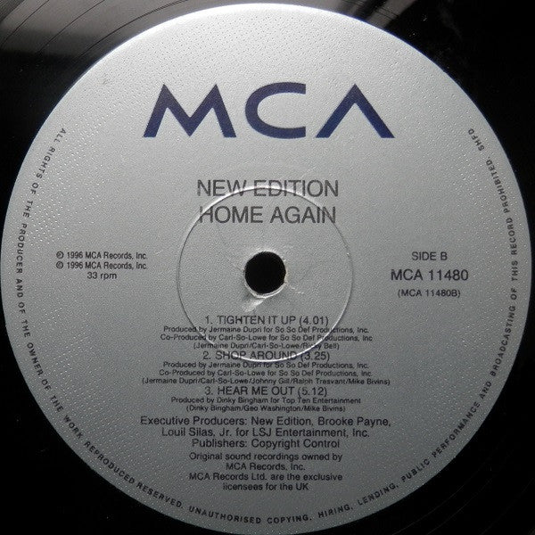New Edition : Home Again (2xLP, Album)