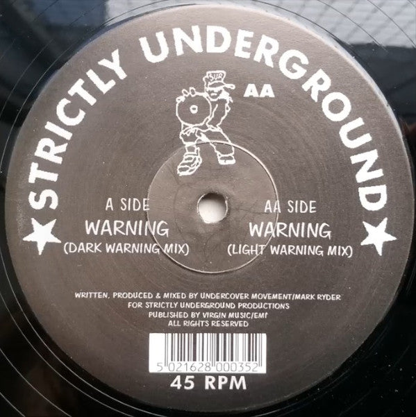 Undercover Movement ³* : Warning (12")