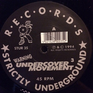 Undercover Movement ³* : Warning (12")