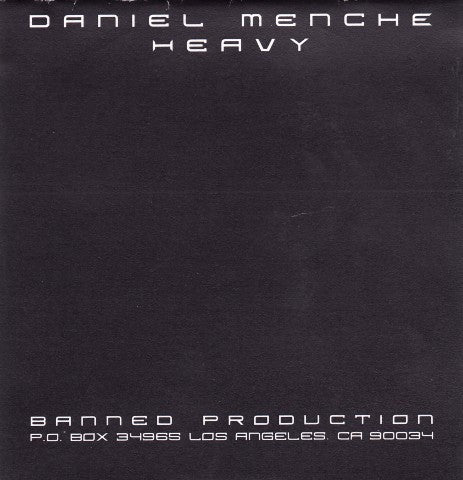 Daniel Menche : Heavy (CDr, Mini)