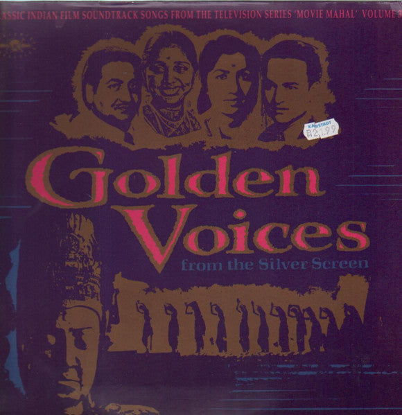 Various : Golden Voices From The Silver Screen Volume 3 (LP, Album, Comp, Mono)