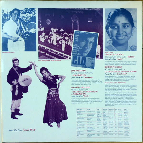 Various : Golden Voices From The Silver Screen Volume 3 (LP, Album, Comp, Mono)