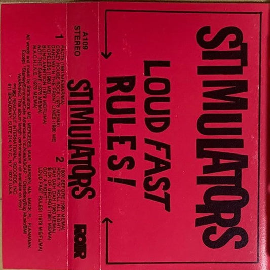 The Stimulators : Loud Fast Rules! (Cass, Album)